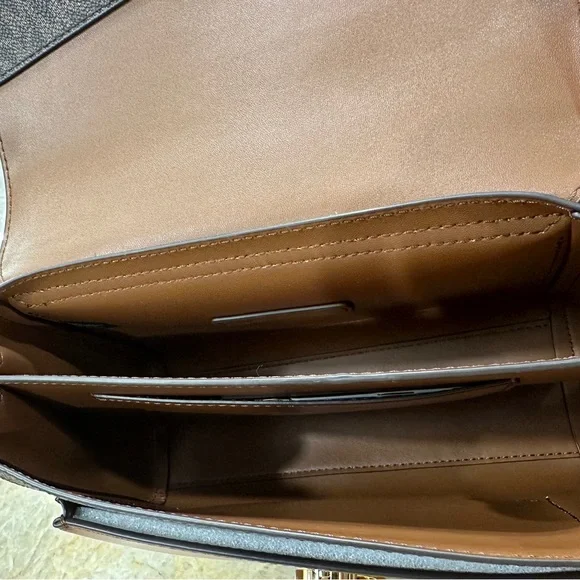 ❗️SOLD ❗️Michael Kors Lita Medium Monogram Shoulder Crossbody Bag - Picture 9 of 12
